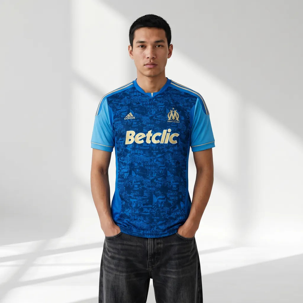 Adidas Marseille Jersey -XL-