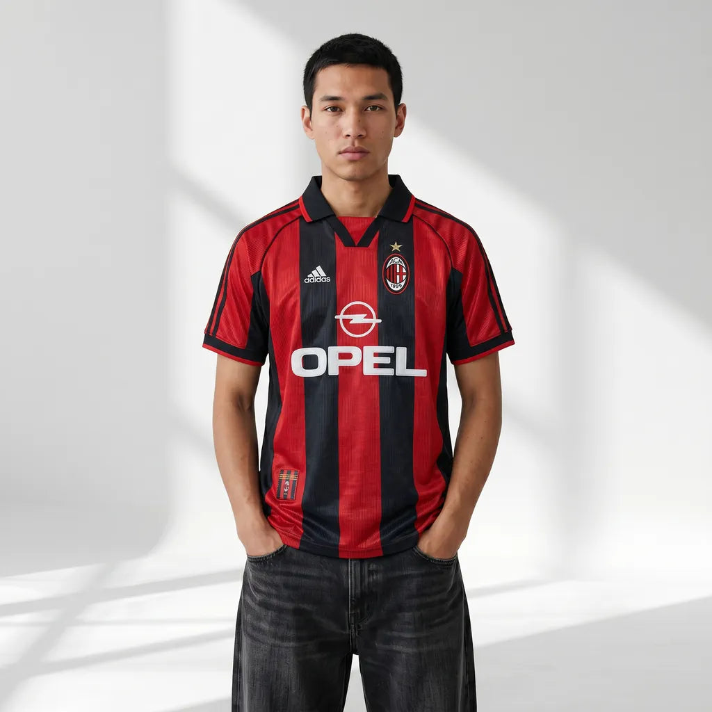Rare Adidas AC Milan Jersey -L-